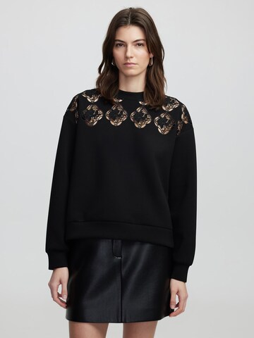 Ipekyol Sweatshirt in Zwart: voorkant