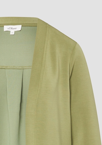 s.Oliver Sweat jacket in Green