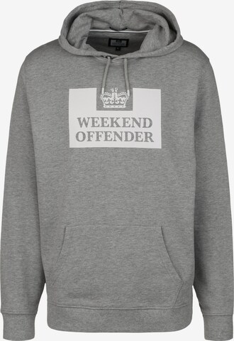 Weekend Offender Sweatshirt in Grijs: voorkant