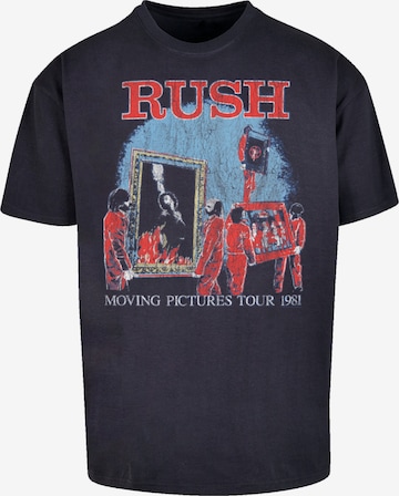 T-Shirt 'Rush Rock Band Moving Pictures Tour' F4NT4STIC en bleu : devant