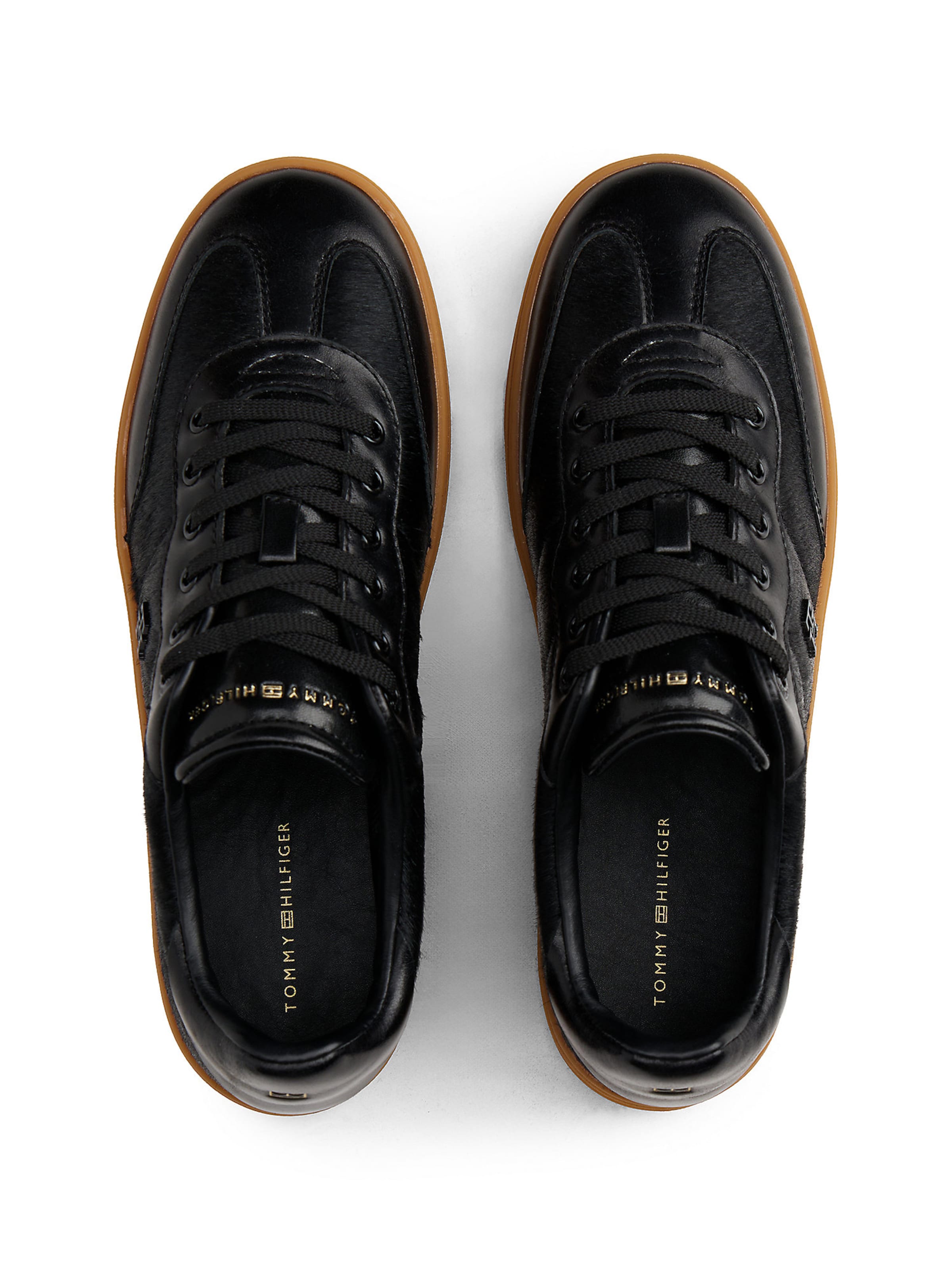 TOMMY HILFIGER Sneakers laag 'Heritage' in Zwart