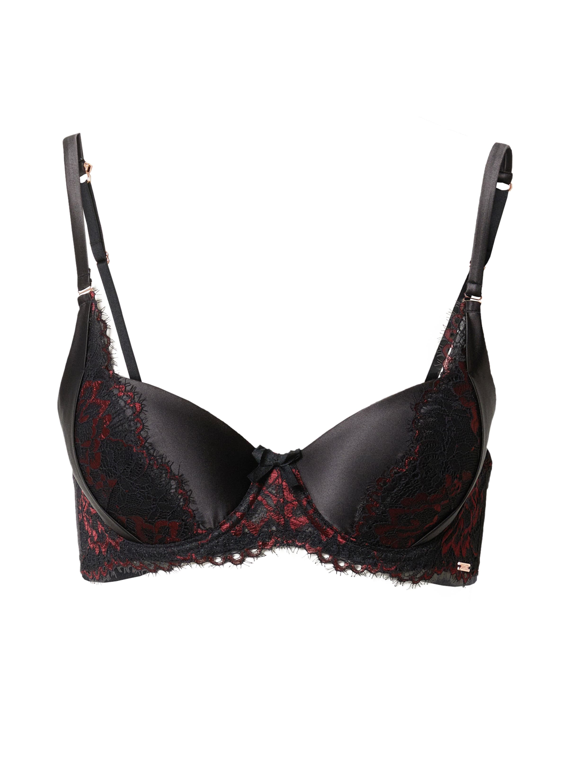 Invisible Soutien-gorge Hunkemöller en noir : devant
