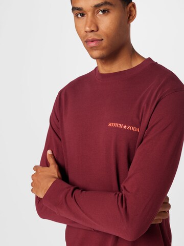 T-Shirt SCOTCH & SODA en rouge