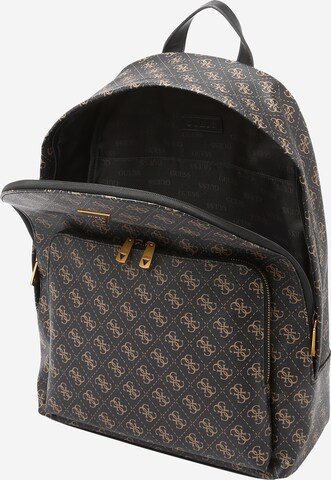 GUESS - Mochila 'Vezzola' em castanho