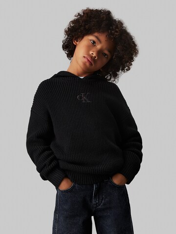 Calvin Klein Jeans Pullover in Schwarz: Vorderseite