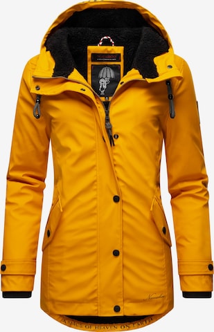 NAVAHOO Winter Jacket 'Lindraa' in Yellow: front