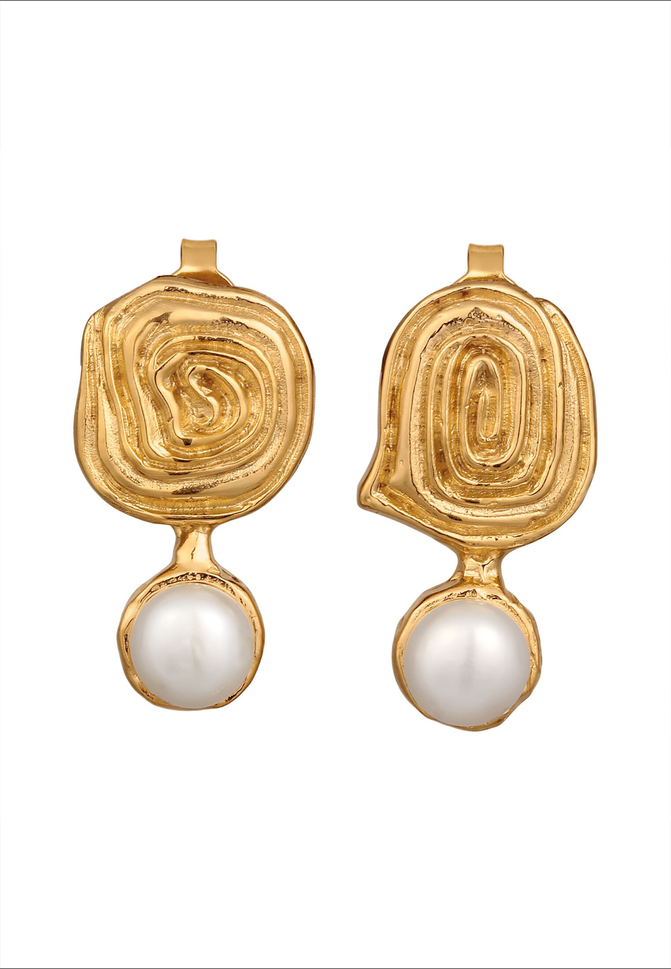 Haze&Glory Oorbellen 'Perle' in Goud