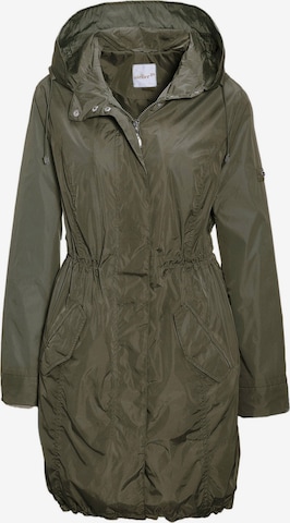 Goldner Between-seasons parka in Green: front