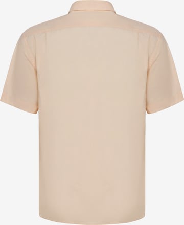 Giorgio di Mare Regular fit Button Up Shirt in Beige