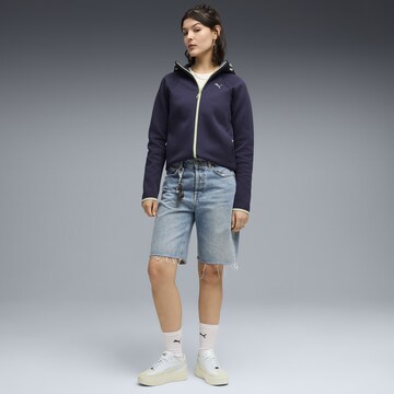 PUMA Sweatjacke in Lila
