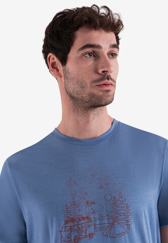 ICEBREAKER Toiminnallinen paita 'Tech Lite III' värissä sininen