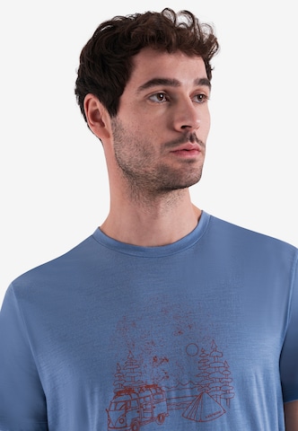 T-Shirt fonctionnel 'Tech Lite III' ICEBREAKER en bleu