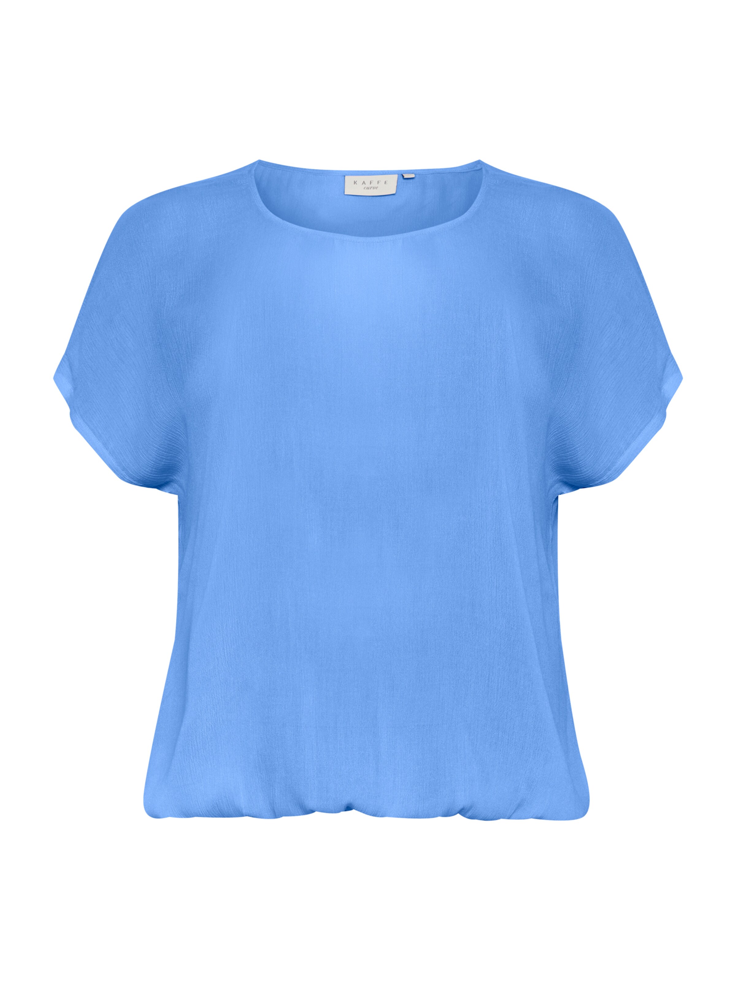 KAFFE CURVE Blouse 'Ami Stanley' in Blue: front