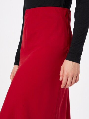 PIECES Skirt 'FRANAN' in Red