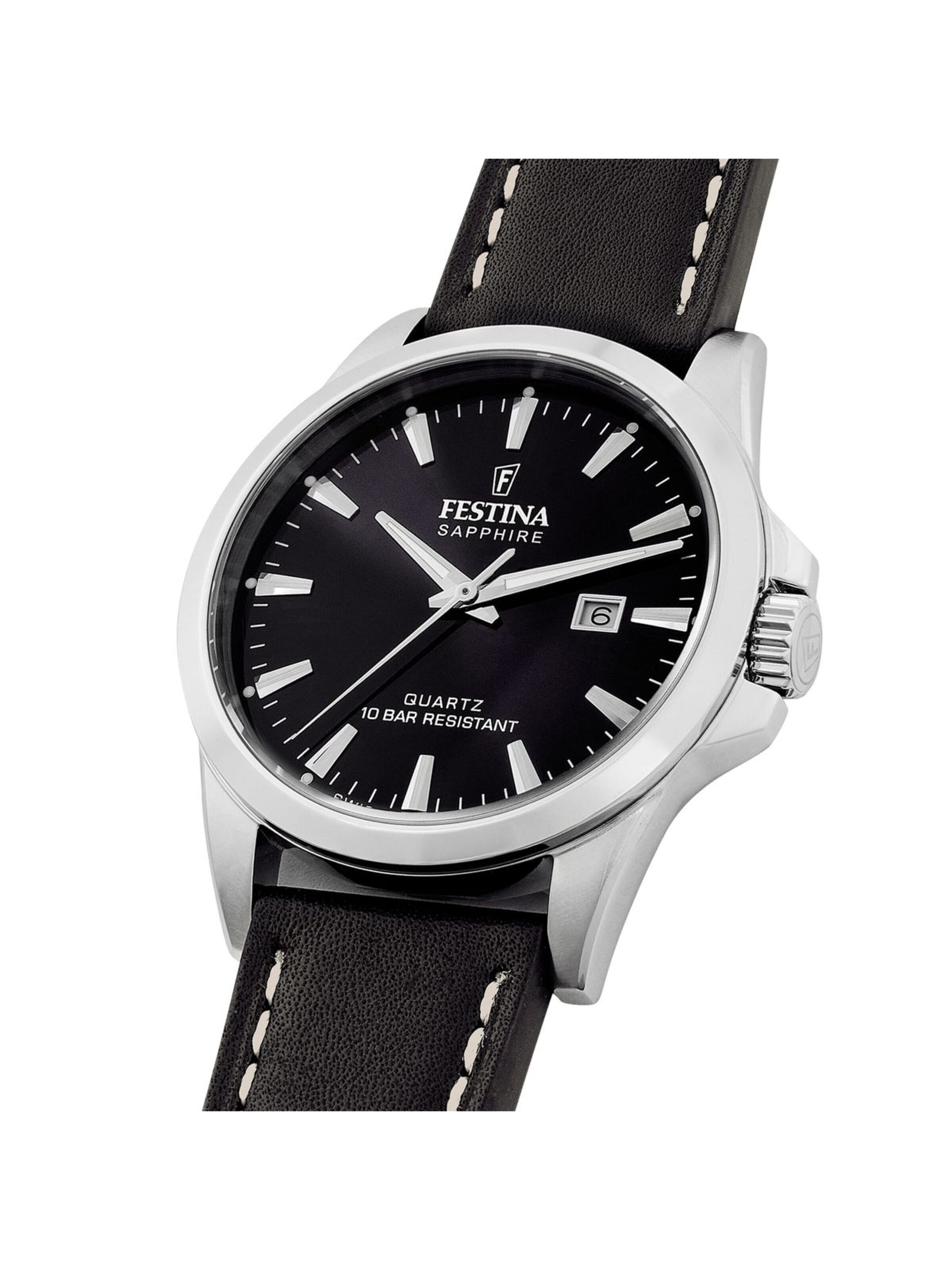 Montre à affichage analogique FESTINA en noir