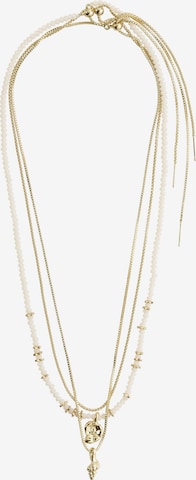 Pilgrim Necklace 'Sea' in Gold: front