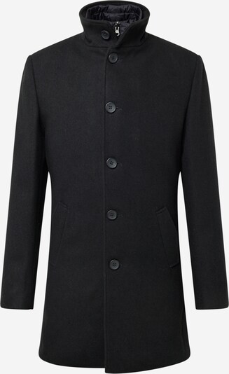 Bruun & Stengade Ανοιξιάτικο και φθινοπωρινό παλτό 'Ontario' σε μαύρο, Άποψη προϊόντος