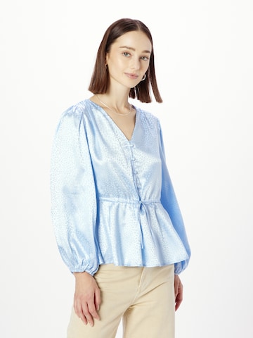 A-VIEW Bluse 'Luna' in Blau: Vorderseite
