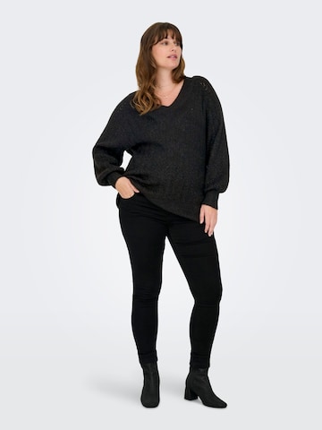 ONLY Carmakoma Sweater 'CARLUCILLA' in Black