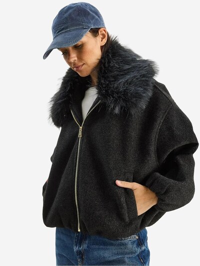 Bianco Lucci Veste d’hiver 'Jacken' en S en anthracite, Vue avec produit