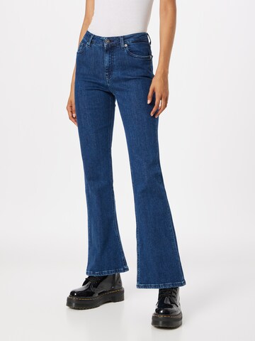 MUD Jeans Flared Jeans 'Isy' in Blauw: voorkant