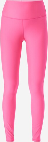 Skinny Pantalon de sport UNDER ARMOUR en rose : devant