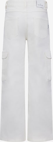 Retour Jeans Regular Trousers 'Torry' in White