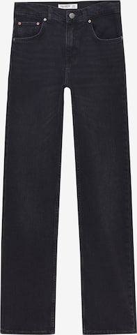 Pull&Bear Slimfit Jeans in Zwart: voorkant