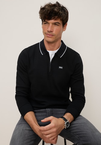 Man's World Sweatshirt in Schwarz: Vorderseite