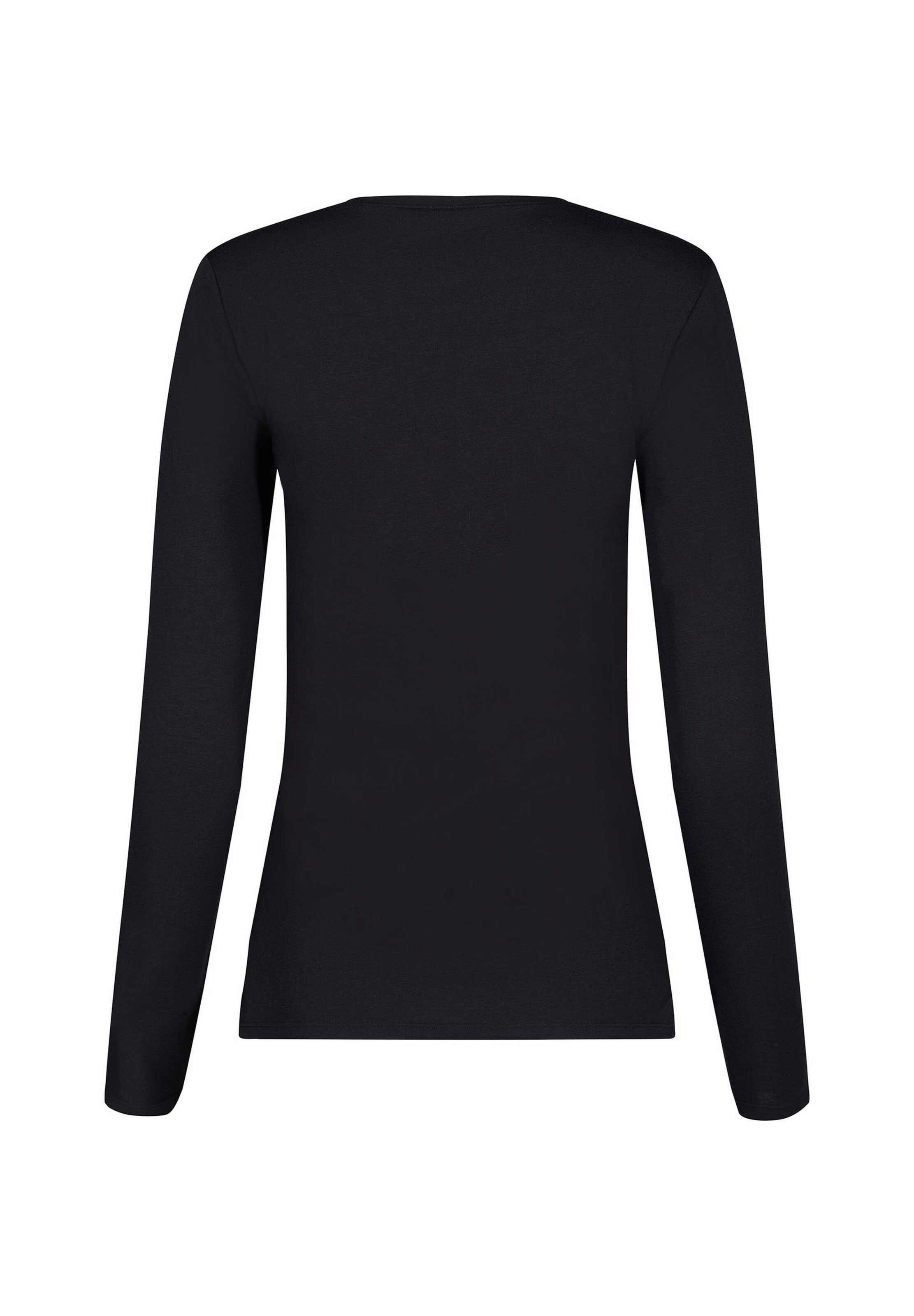 Skiny Shirt in Schwarz