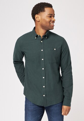 ROY ROBSON Regular fit Overhemd in Groen: voorkant