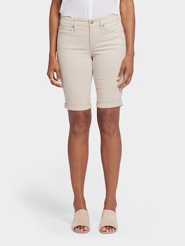 NYDJ Regular Jeans in Beige: front