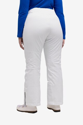 Ulla Popken Regular Athletic Pants in White
