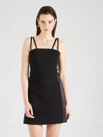 Robe 'PUNTO' Karl Lagerfeld en noir : devant