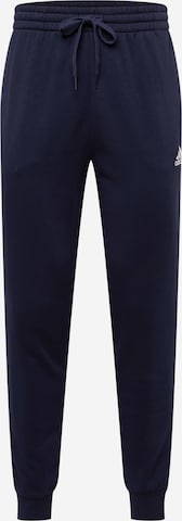 Pantalon de sport 'Essentials' ADIDAS SPORTSWEAR en bleu : devant