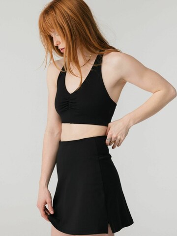 Top ' Stevie ' di Girlfriend Collective in nero