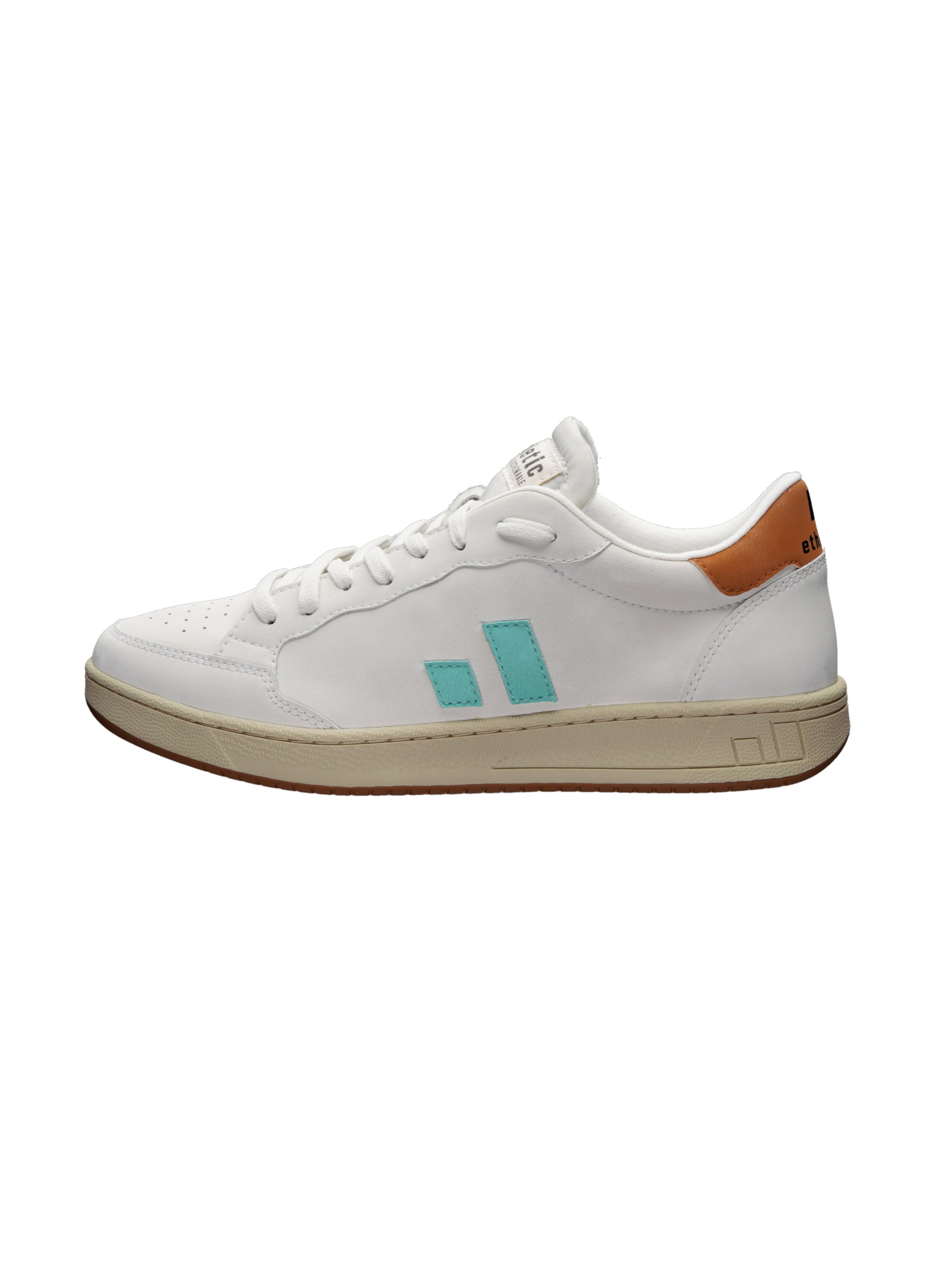Ethletic Platform trainers 'Jesse' in White: front