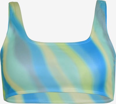 OW Collection Bikini gornji dio 'HANNA' u plava / žuta / zelena, Pregled proizvoda