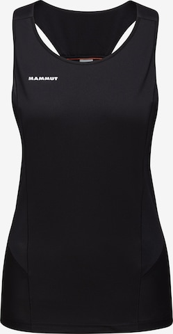 MAMMUT Sporttop 'Aenergy' in Schwarz: Vorderseite