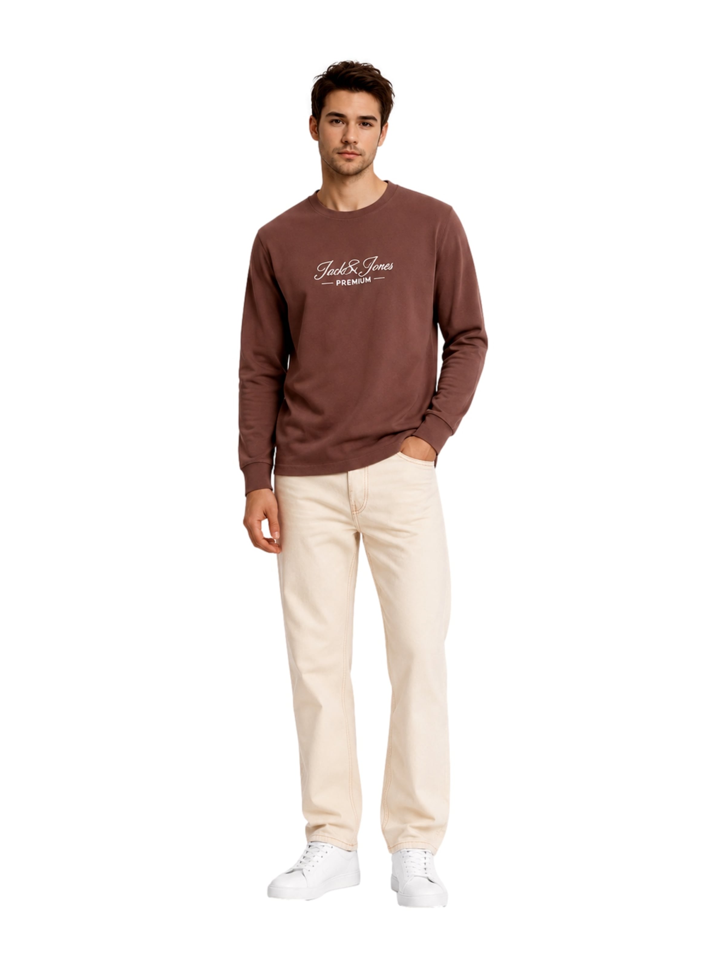 JACK & JONES Shirt 'JPRBLALucas' in Bruin