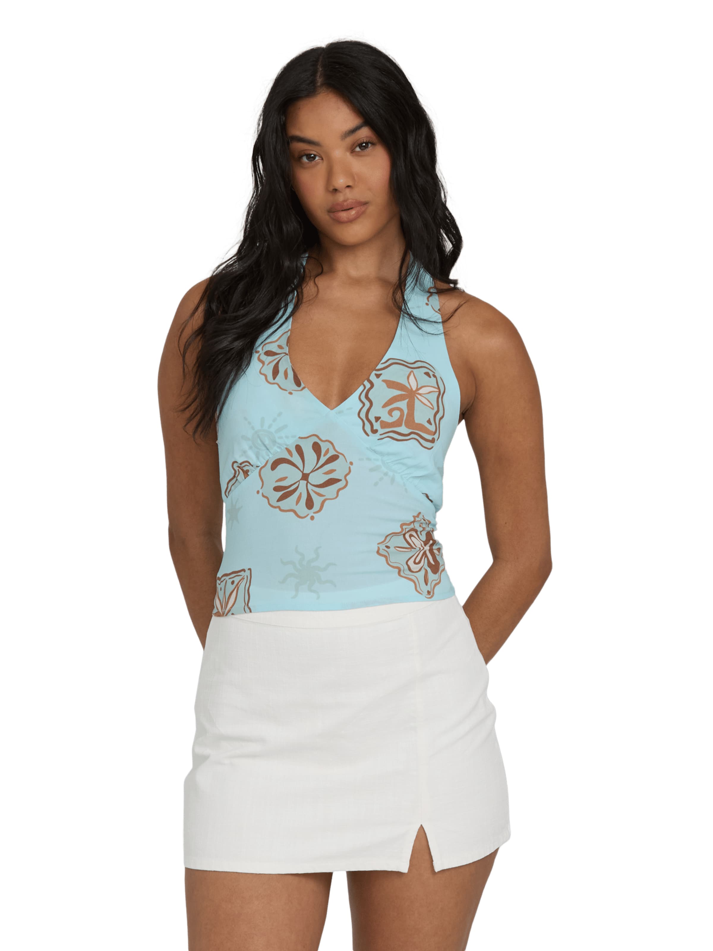BILLABONG Top 'Sunny Sometimes' in Blue: front