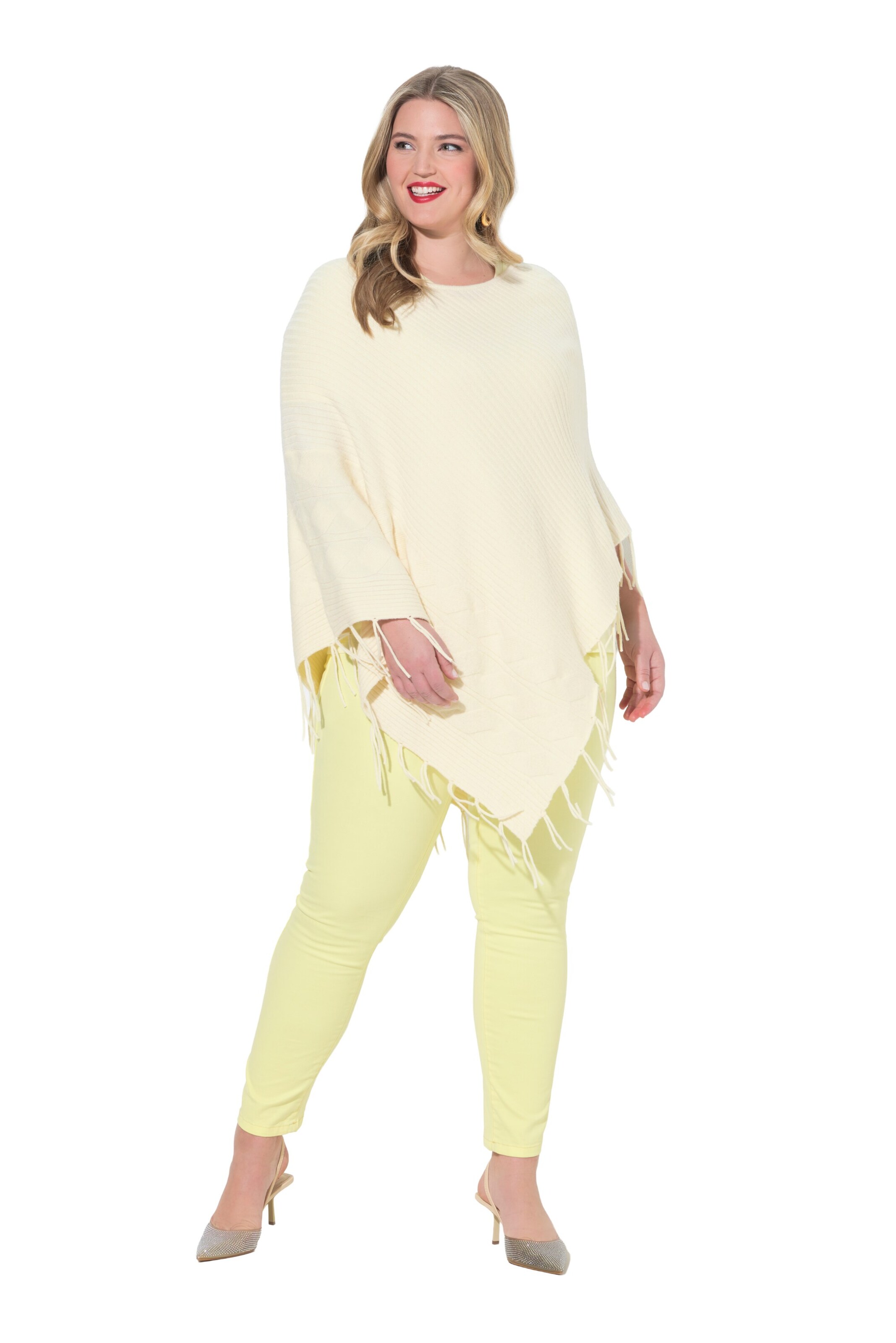 MIAMODA Cape in Weiß