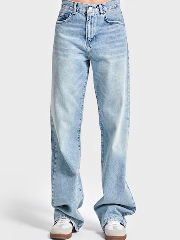 IT'S BASIC Loose fit Jeans 'SOFIA Loose High Rise' in Blue