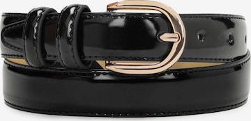 Kazar Belt in Black: front