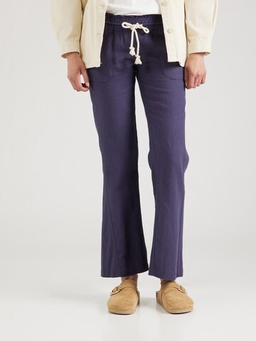 ROXY Loose fit Pants 'Oceanside' in Blue: front