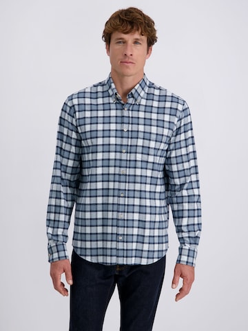 Coupe regular Chemise PIERRE CARDIN en bleu : devant