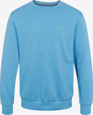 U.S. POLO ASSN. Sweatshirt 'Hugo' in Blau: Vorderseite