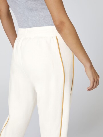 CHIEMSEE Tapered Pants in White