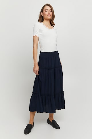 Fransa Skirt 'SUNNY' in Blue