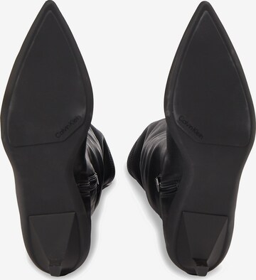 Calvin Klein Overknee laarzen in Zwart